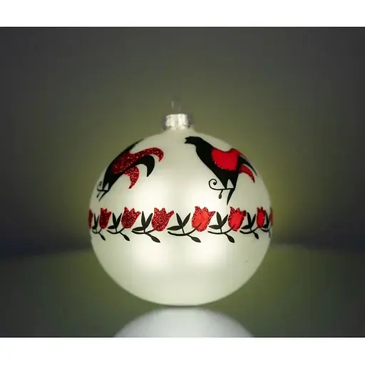 Набір ялинкових прикрас Різдвяні історії Код нації: Херсонщина 3 кулі скло (4820001107104) - фото 7