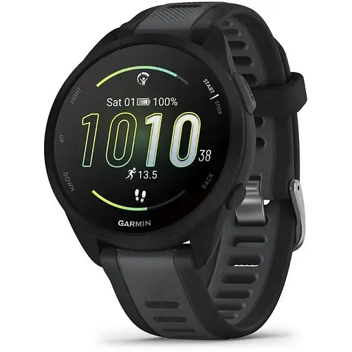 Смарт-часы Garmin Forerunner 165 Music Black/Slate Gray (010-02863-30) - фото 1