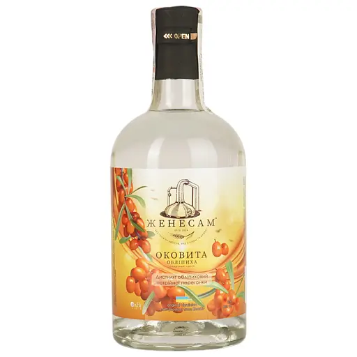 Напиток спиртной Женесам Водяная облепиха 40% 0.5 л  - фото 2