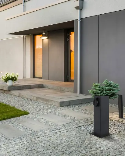 Стовпчик з розетками Goldlux 327963 Elektri IP44 Gr - фото 2