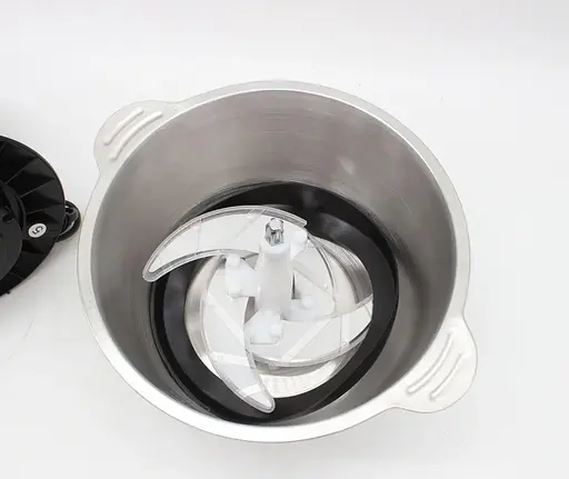 Блендер измельчитель Crownberg СВ-8987 2 л металл с чашей чоппер для мяса и овощей 500 Вт Серый - фото 4