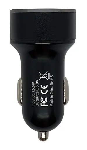 Автомобильное зарядное устройство XON UniLink QC3.0 + 2.4A Black (CU002A30DB 3470) - фото 6