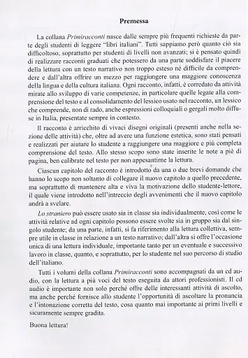 Primiracconti (A2-B1) Lo straniero - фото 4