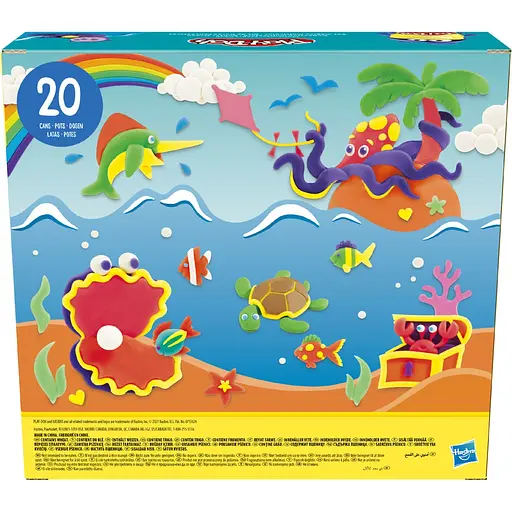 Уцінка. Набір маси для ліплення Hasbro Play-doh 20 баночок (F2829) - фото 3
