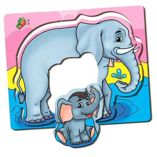 Дитяча настільна гра Мами і малюки 81107 африканські тварини - фото 7