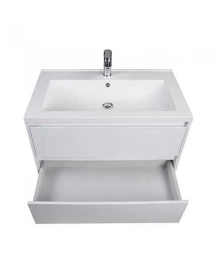 Тумба Мойдодир Marko 80-A з умивальником Cosmopolitan 80 Білий - фото 5