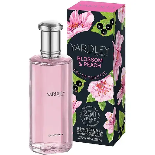 Туалетная вода Yardley London Blossom & Peach 125 мл - фото 1