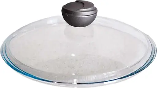 Каструля зі скляною кришкою O.M.S. Collection 3120 з гранітним покриттям 26 см 5.6 л Сірий (Туреччина) - фото 6