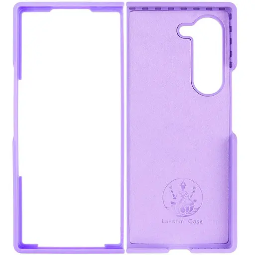 Чохол Foldables Silicone Cover Lakshmi (AAA) для Samsung Galaxy Z Fold6 Бузковий / Dasheen - фото 3