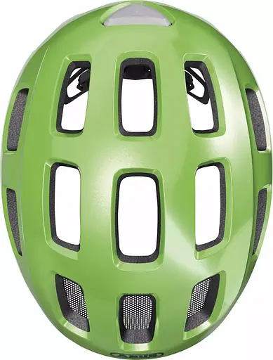 Велошолом Abus Youn-I 2.0 S Sparkling Green (1007-401602) - фото 3