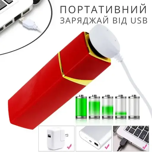 Вібратор I’MCUM Secret Kiss Червоний (IM-ZDB254) - фото 6