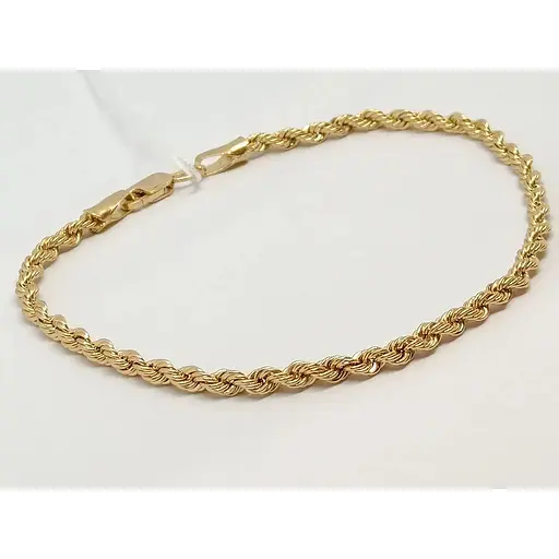 Золотий браслет Столична Ювелірна Фабрика (Джгут). 311502 18,5 - фото 2