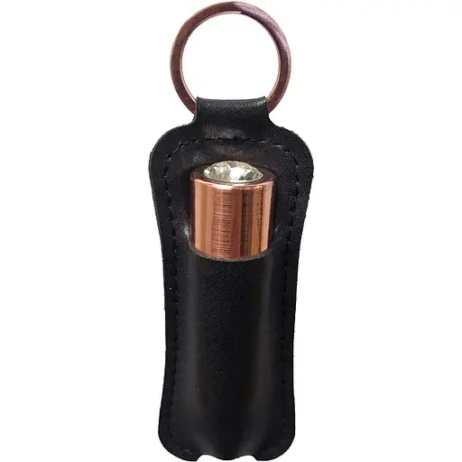 Віброкуля PowerBullet First-Class Bullet 2.5 з Key Chain Pouch, Rose Gold - фото 7