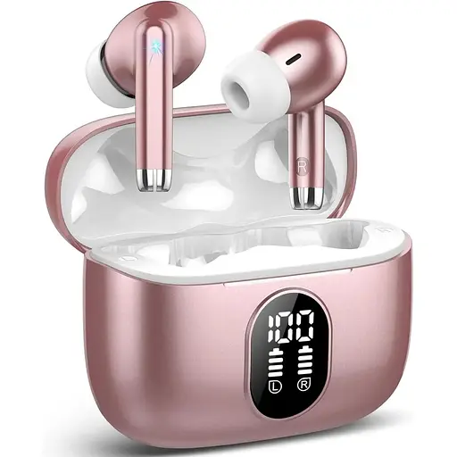 Беспроводные наушники Hoxe, новые наушники Bluetooth 5.3 со стереобасом, шумоподавлением, 4 микрофона, водонепроницаемые спортивные наушники.