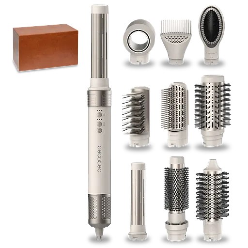 Стайлер CECOTEC Bamba CeramicCare 10in1 AirGlam Champagne (CCTC-00246)