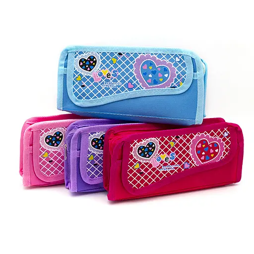 Пенал Love, 2 отделения, OPP, 2121L-P (в ассортименте) - фото 2