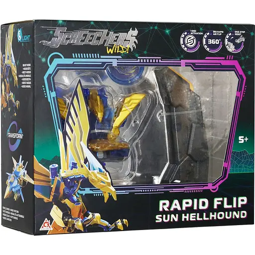 Игровой набор Screechers Wild! Сан Хелхаунд S5 L0.5 V2 (KS686104B) - фото 2