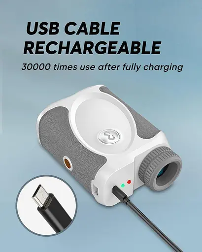 Дальномер для гольфа WOSPORTS лазерный на 800 ярдов - фото 3