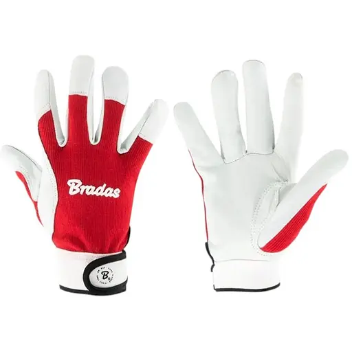 Рукавички захисні шкіряні Bradas WHITEBIRD FLEX розмір 9 RWWBF9 - фото 1