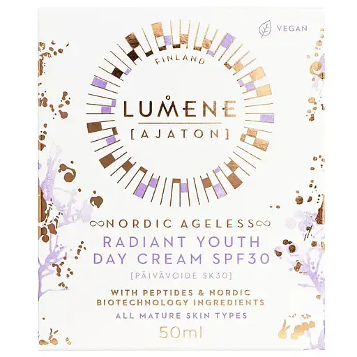 Дневной крем для лица Lumene Nordic Ageless Ajaton Radiant Youth Day Cream SPF30, 50 мл - фото 4