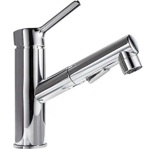 Змішувач для умивальника Zegor 3 в 1 KLF10-A012 з витяжною лійкою 30412 - фото 1