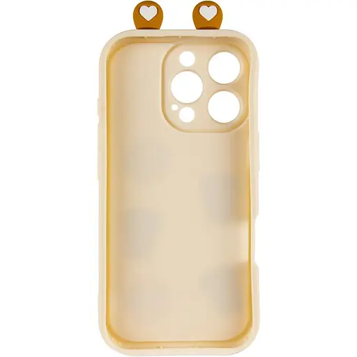 Чехол Epik TPU Toys Case with Ears для Apple iPhone 16 Pro Max 6.9 Sand - фото 3
