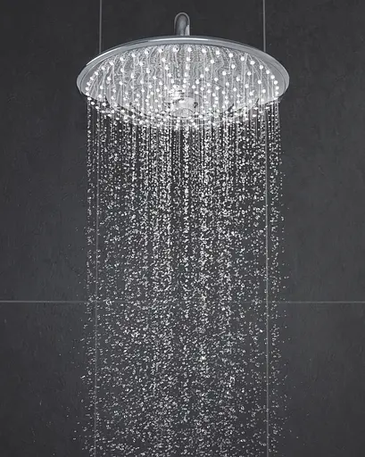 Верхній душ із стельовим кронштейном Grohe Euphoria 26461000, Хром - фото 2