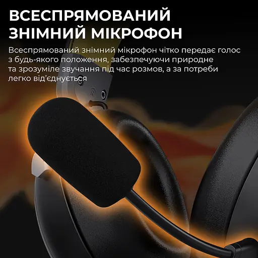 Наушники Ajazz AHM08 MAX 3-Mode Black (AHM08-MAX-BGY) - фото 14