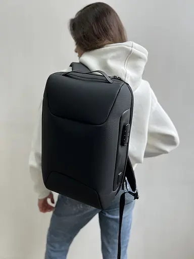 Рюкзак Mark Ryden для ноутбука 15.6 дюймов MR9116 с кодовым замком и USB-портом Черный - фото 4