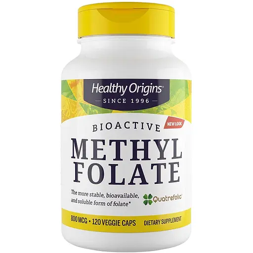 Метилфолат Healthy Origins Methyl Folate 800 мкг 120 капсул (HOG-88319) - фото 1