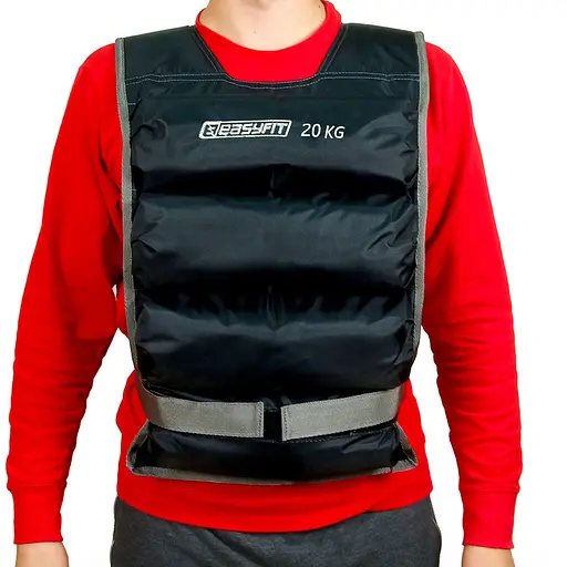 Жилет для обтяження EasyFit 20 кг (EF-VST-20) - фото 1