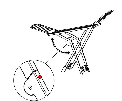 Сушилка для белья напольная Gimi Zaffiro (155225) - фото 3