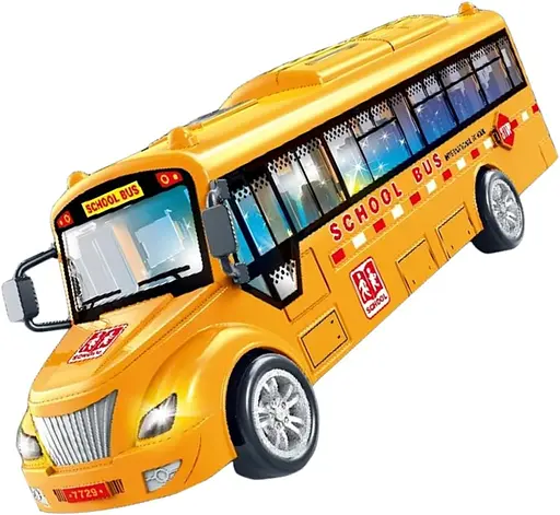 Школьный автобус, 7729, инерция, звук, подсветка