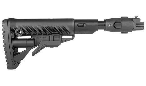 Приклад Fab Defense M4 з амортизатором для AK 47 полімер чорний - фото 5