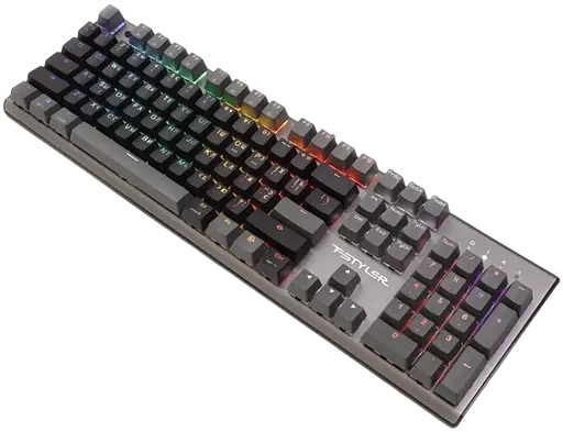 Клавіатура A4Tech Fstyler FS100 RGB Stone Black