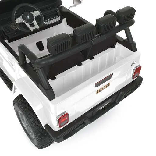 Электромобиль детский Bambi Toyota M 4968EBLR-1 24V с пультом управления Белый - фото 6
