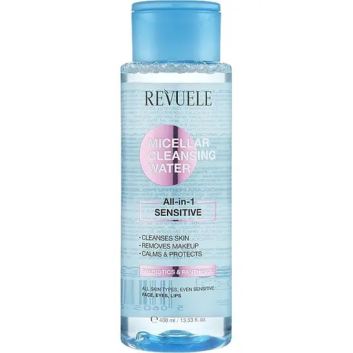 Міцелярна вода Revuele Micellar Cleansing Water All-In-1 для чутливої шкіри 400 мл