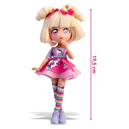 Кукла 4SF Manga Dolls серии Hello Kitty Конфетка Единорог (HKTF0400) - фото 5