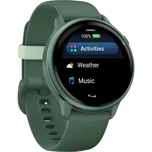 Смарт-часы Garmin Vivoactive 6 Metallic Jasper Green with Jasper Green Band 010-02985-02 - фото 3