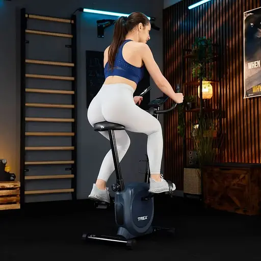 Велотренажер Trex Sport TX-350MB RIZE магнітний синій - фото 5