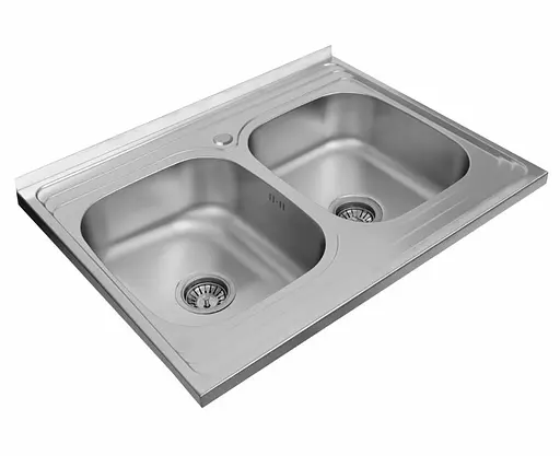 Кухонна мийка Platinum 8060 сатин (SP000000602) - фото 2