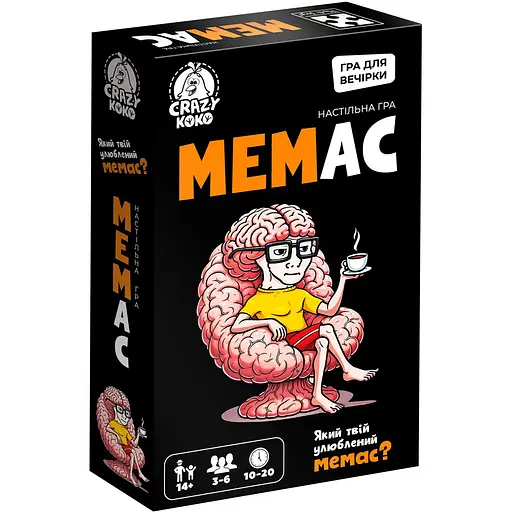 Настольная игра Vladi Toy развлекательная. Мемас (VT5903-12) - фото 1