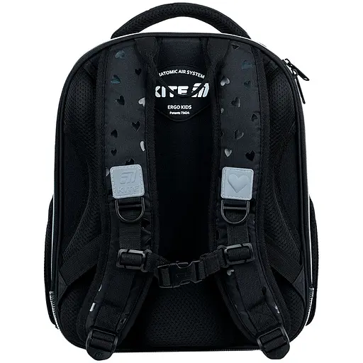 Рюкзак школьный каркасный Kite Education Black&Silver (K26-556M-2) - фото 4