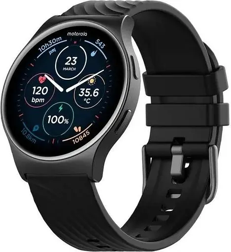 Смарт-часы Motorola Moto Watch 120 Phantom Black - фото 3