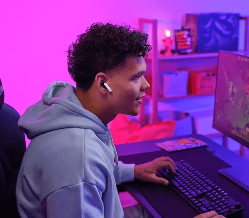 Наушники TWS GTX 409 Oxxie Earbuds BT 5.3, ENC, SBC, микрофон, белый Trust teh0013070 - фото 6