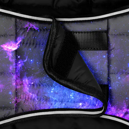 Курточка-накидка для собак Waudog Clothes, малюнок "NASA21", M, А 37 см, B 52-62 см, С 36-47 см [CD] - фото 4