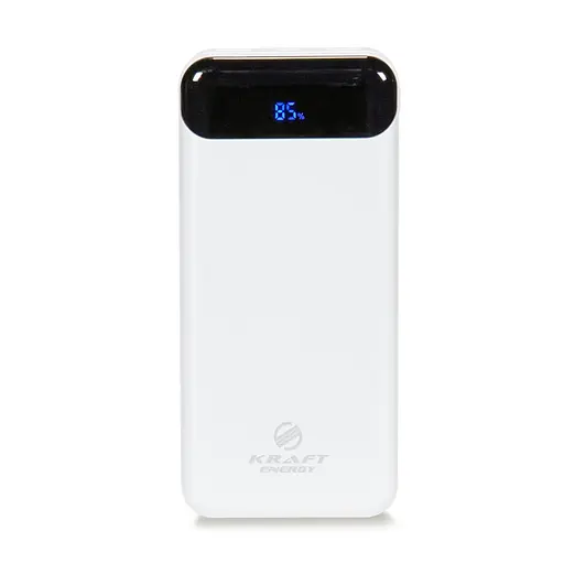 Повербанк 10000mAh Power Bank Kraft KPB-2010FC White 22.5W QC3.0 (43-00057)