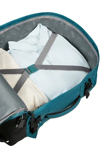 Рюкзак Дорожный S/M 15.6" American Tourister TAKE2CABIN TOTALLY TEAL 40x30x20 91G*51009 - фото 3