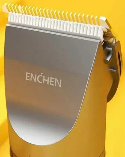 Машинка для стрижки Enchen Hunter серебристая - фото 2