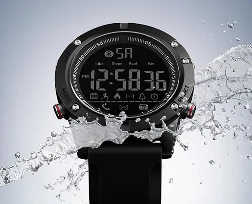 Мужские наручные часы Skmei 1425 Maskulino (Черный) - фото 4